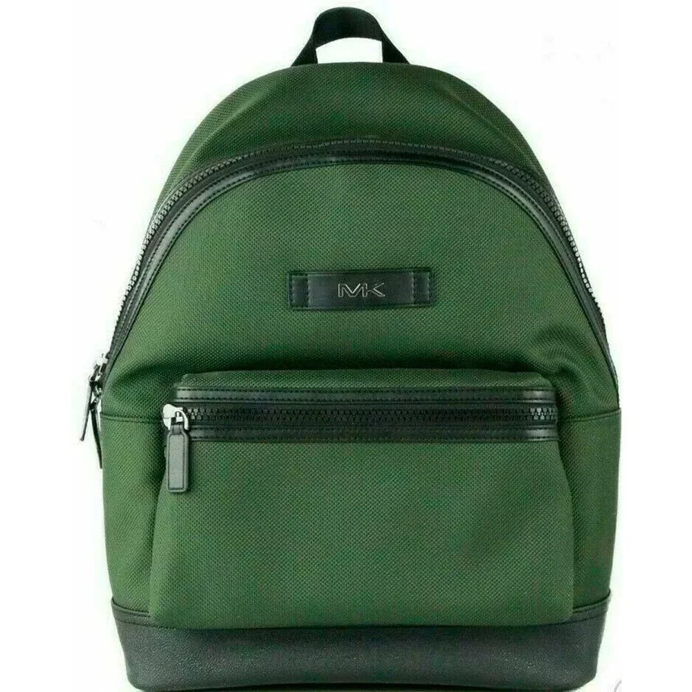 S Michael Kors Kent Sport Cyprus Green Large Backpack NWT 37F9LKSB2C $398